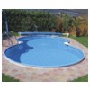 Achtformpools 120cm tief