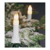 Lichterkette au�en mit Topkerzen 16V/3Watt