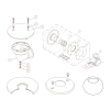 Lahme Einlaufd�se D�sendeckel 98 mm