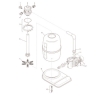 6-Wege-Ventil f�r Sandfilter Sandy 400 + 500 mm