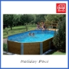 Swimmingpool Korfu Holz Schwimmbecken