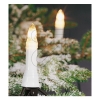 Lichterkette au�en mit LED Topkerzen 16V/0,1Watt
