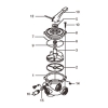 Oberteil, komplett f�r Badumat R50