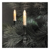 Lichterkette au�en mit LED Schaftkerzen 14V/0,2Watt