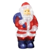 LED Acryl Weihnachtsmann 48 LEDs stehend H�he 36 cm