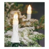 Lichterkette au�en mit LED Topkerzen 8V/0,1Watt