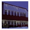 LED System Eisregen Lichterkette 50 flammig warmwei�