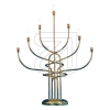 Metall Leuchter Nest Mini 7 flammig gold