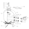 Triton Filter alle Modelle verrohrtes 6 Wege Ventil 2