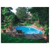 Ovalformbecken 320cm x 525cm x 120cm Sonderfarbe I