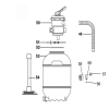 Sandfilter Swim-tec Sandy 40 Wasserverteilerplatte ohne Schlitzr