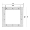 B&F Mini und Breitmaulskimmer Flanschrahmen C 7507 BP