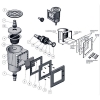 B&F Mini und Breitmaulskimmer Satz Schrauben C 7514 BP