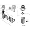 Swim-Tec Skimmer Abstandsring fr Abdeckung