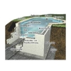 Schwimmbeckenset Rechteck 350cm x 700cm x 150cm