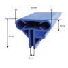 Handlauf blue style  700cm